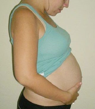 животик 22 неделя беременности