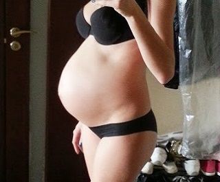 животик 33 неделя беременности 1