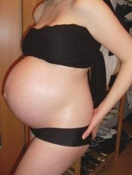 животик 39 неделя беременности